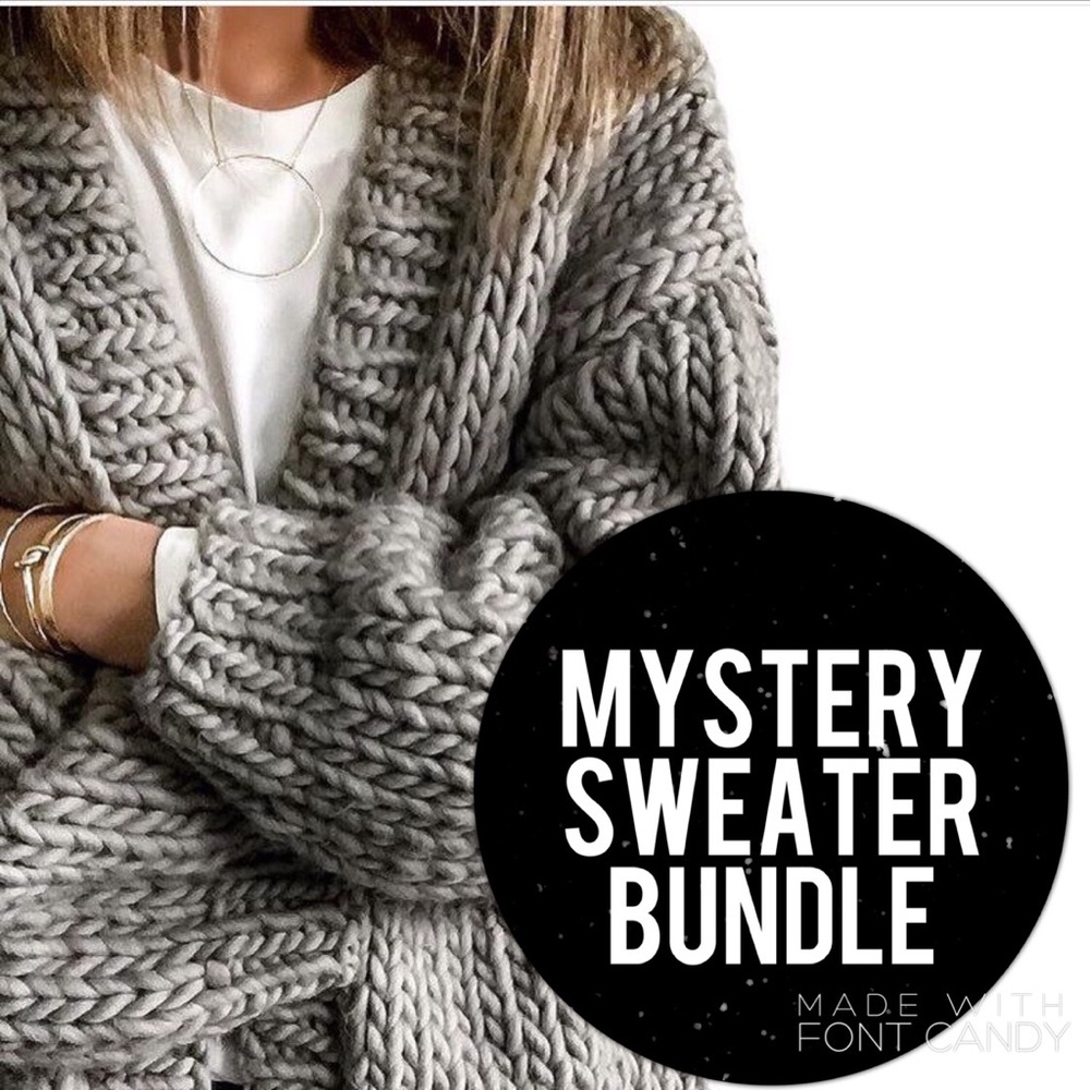 •5 item mystery sweater bundle• - Picture 1 of 5